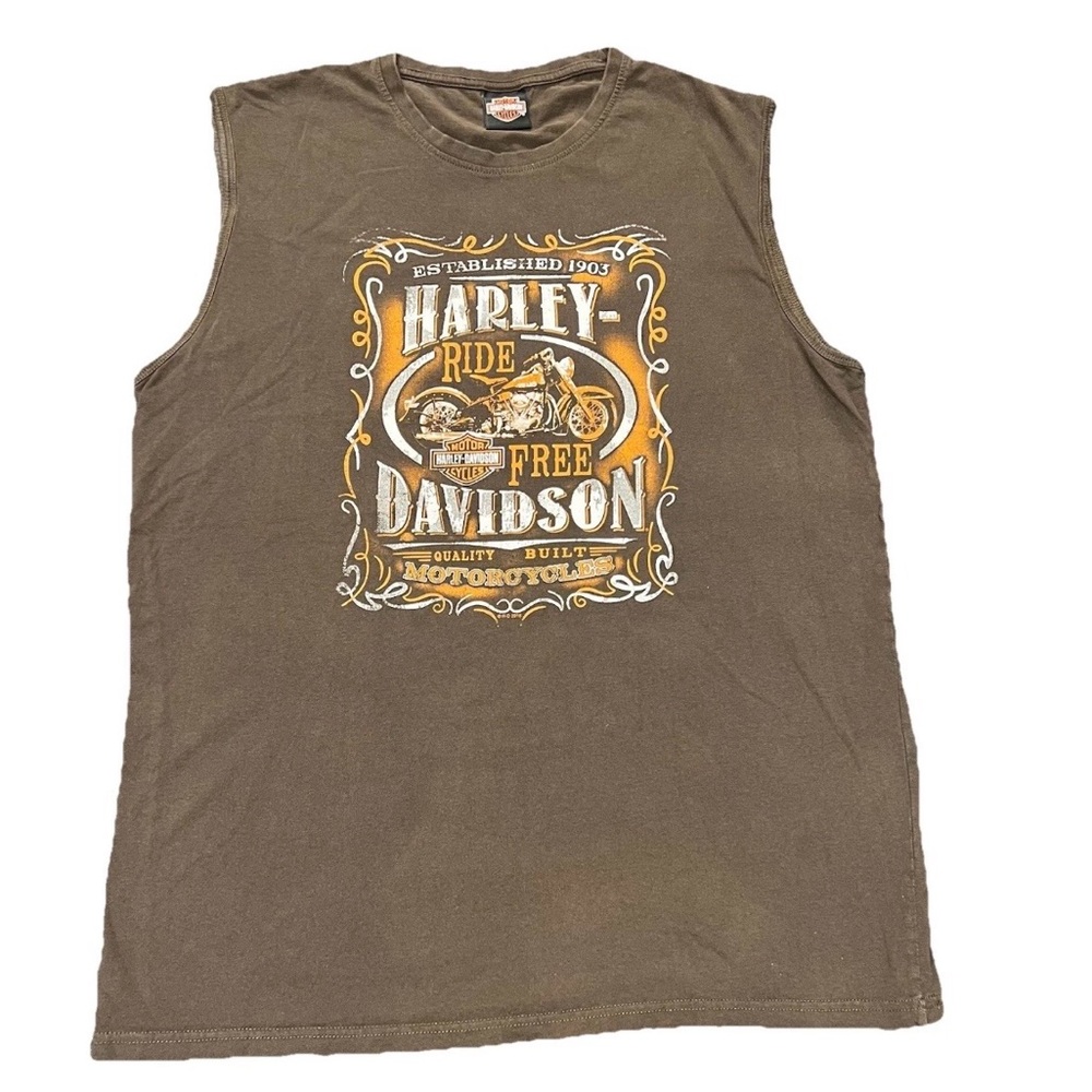 Harley-Davidson Rapid City Black Hills Graphic Tank 2XL Men’s Biker